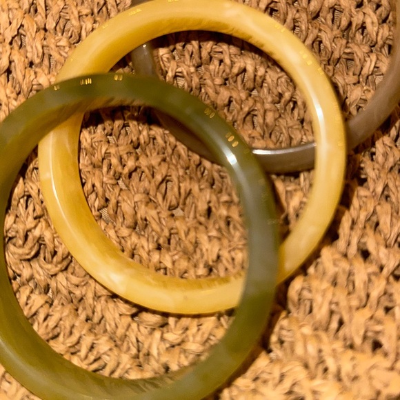 JoDune Yellow Bangle Set - Picture 3 of 4